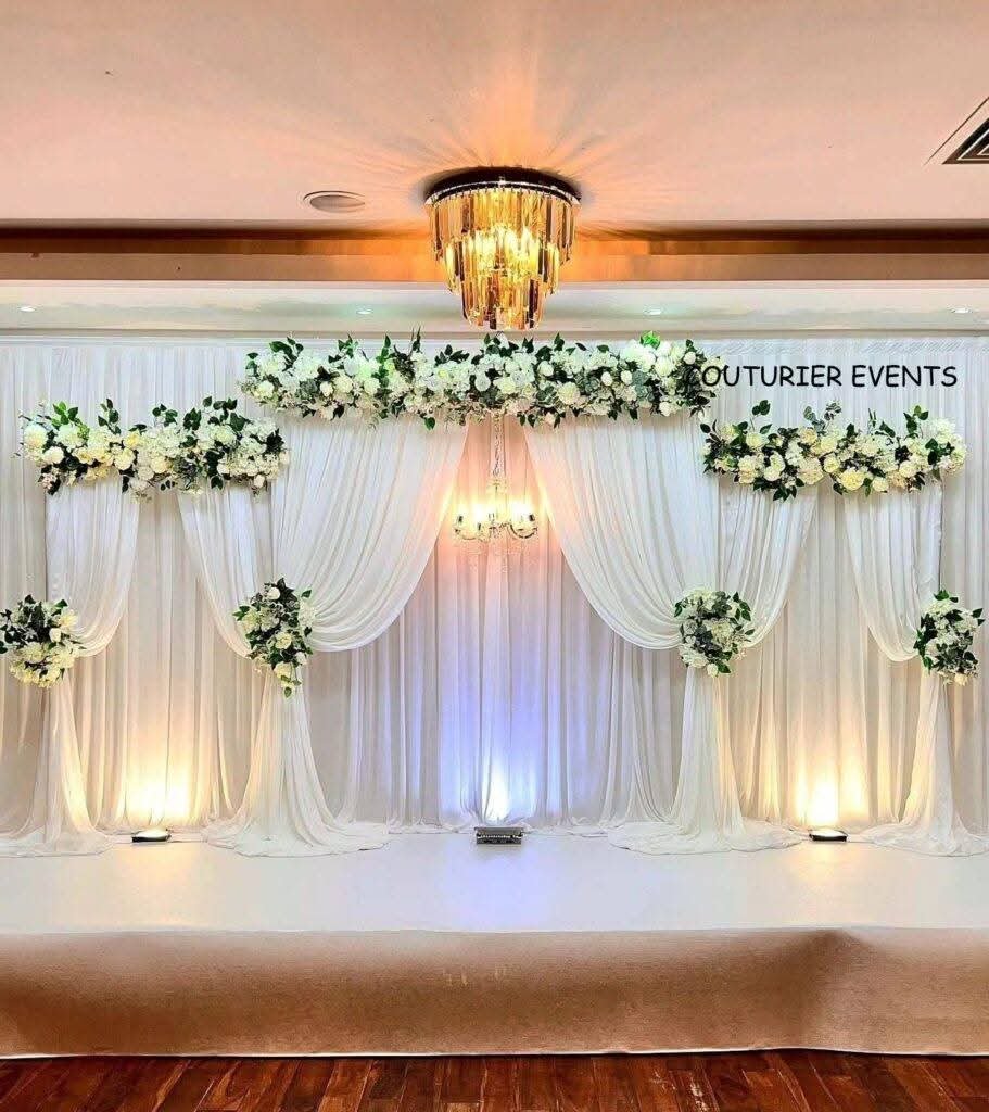 Grand wedding reception