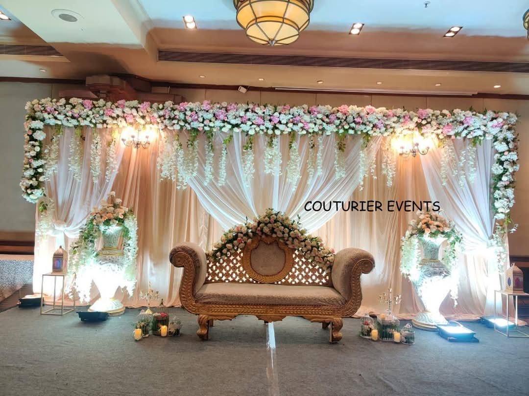 Intimate wedding ceremony